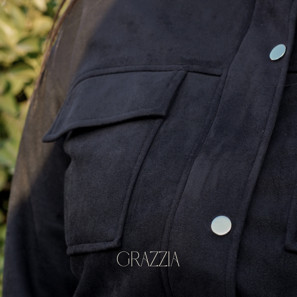 Chaqueta Siena Bomber Efecto Gamuza