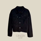 Chaqueta Camisera de Gamuza "Gigi"