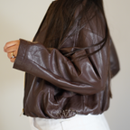 Chaqueta Bomber  "Urban Icon" - Ecocuero