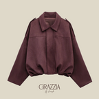 Chaqueta Bomber Gamuza