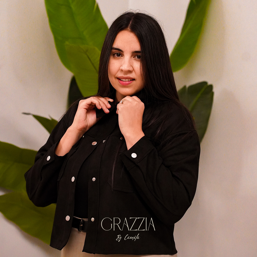 Chaqueta Camisera de Gamuza "Gigi"