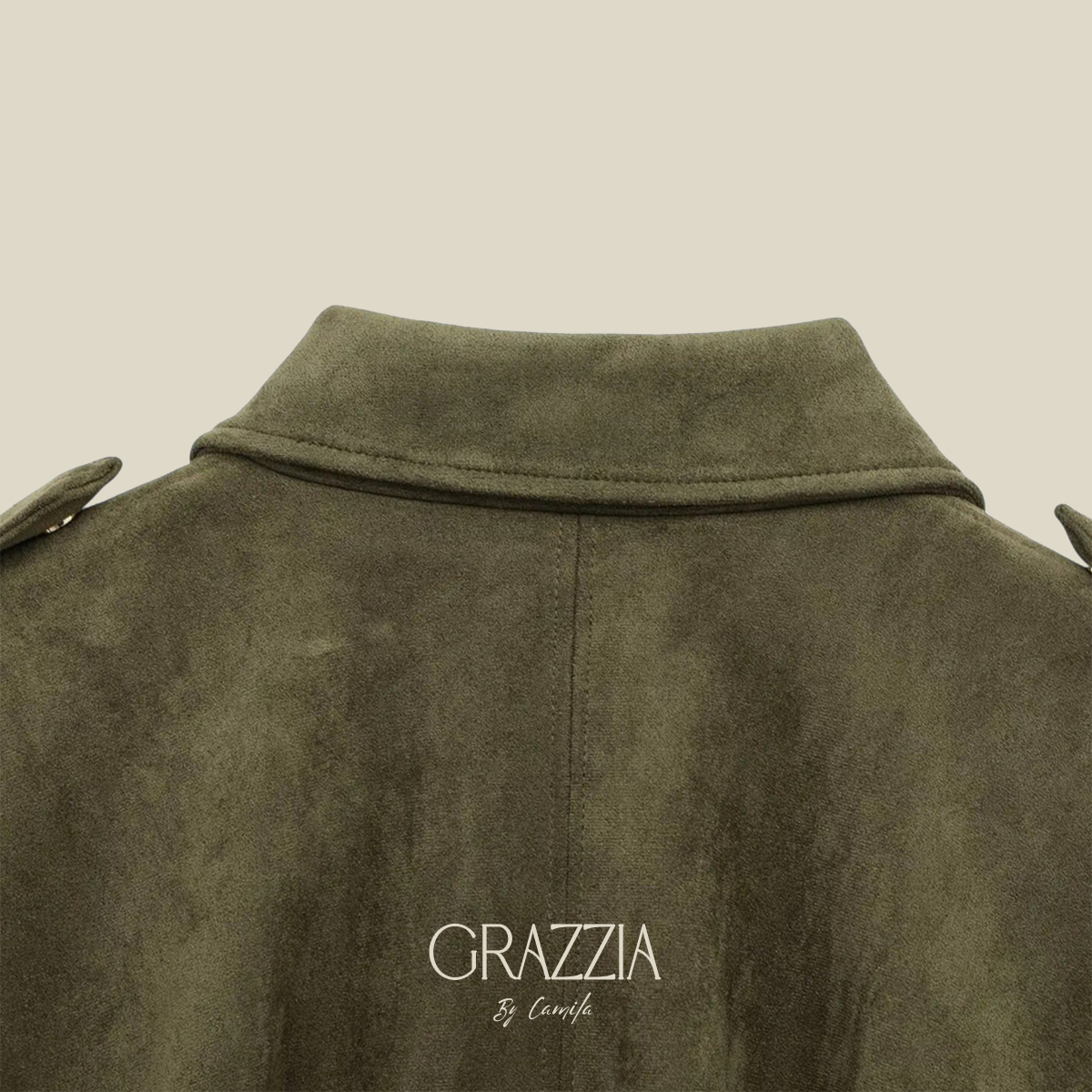 Chaqueta Bomber Gamuza